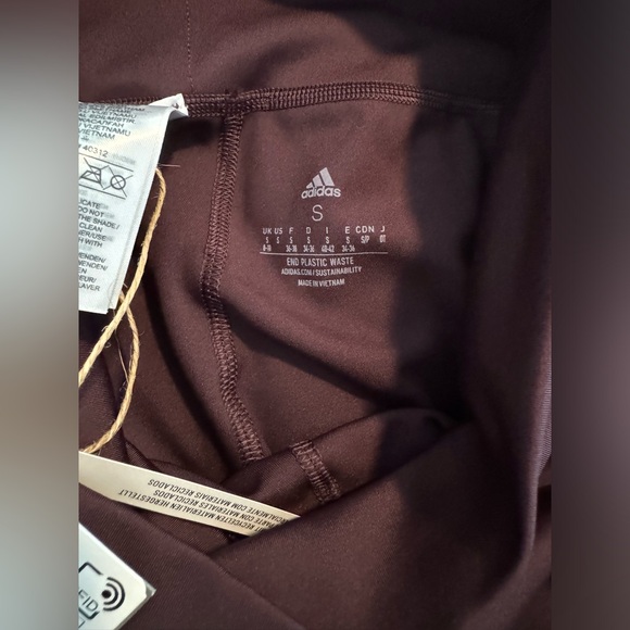 NWT Adidas Optime Trainicons 7/8 Leggings Size Small - Picture 4 of 10